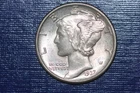 1937 Mercury Dime  Gem BU  FSB