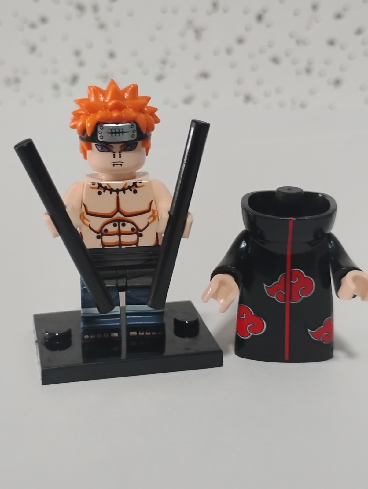 Naruto Shippuden-Pain Battle Version Custom Lego Anime Tv  S