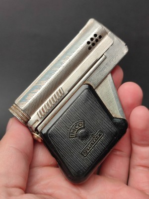 Vintage IMCO Gunlite 6900 Petrol Pocket Lighter Austria. For Parts Or Repair 