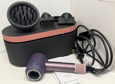Dyson Supersonic Nural Hair Dryer (Jasper Plum) Box, Attachments & Case