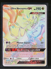 2018 Pokemon Forbidden Light Ultra Necrozma GX #140/131 Rainbow Secret Rare HR on eBay
