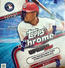 2025 Topps Chrome Update Series *MLB Trading Cards* *Mega Box*