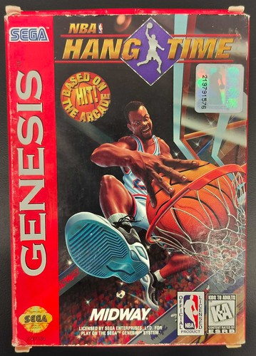 NBA Hang Time Sega Genesis CIB