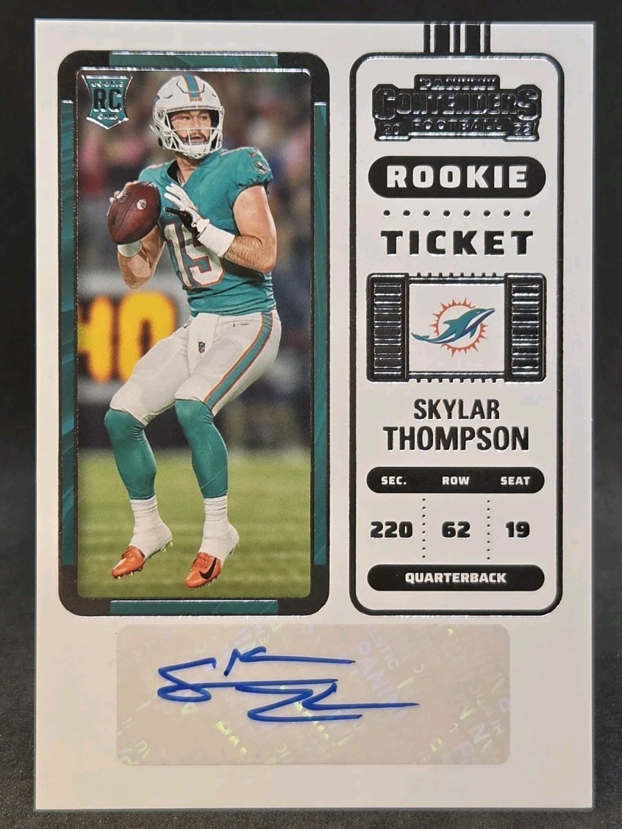 Skylar Thompson Panini Contenders #257 Autograph