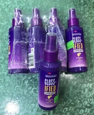 Aussie Glossified Sulfate Free Glossing Spritz Spray 4.2 oz  - LOT OF 5