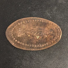 FISH - Press Coin Elongated Penny Souvenir