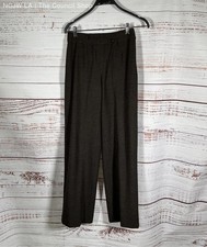 Women's Armani Collezioni Brown Wool Pants Size 2