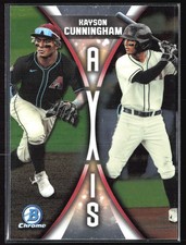 2025 Bowman Draft #A-8 Kayson Cunningham Axis