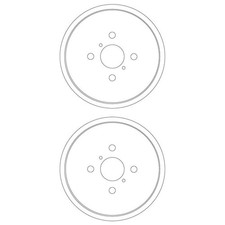 Tambour de frein Daihatsu CHARADE