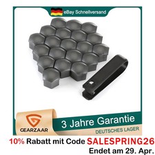 17mm Radschrauben Radmuttern Bolzen FÜR Skoda Abdeckungen Bolzen Kappen Kdtkjzvs