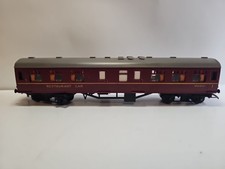 00 Gauge Hornby Triang R322Coach Restaurant Car 2401 in BR Maroon