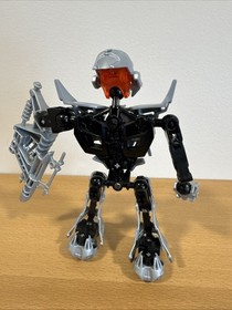 Lego Hero Factory 7168 Duncan Bulk Figure 100% COMPLETE Silver 2010 Retired