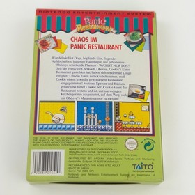 Nintendo NES Spiel: Panic Restaurant - Modul Anleitung OVP TAITO (PAL-B NOE)