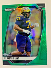Kenneth Grant 2025 Prizm Draft Picks Green Foil Prism Rookie