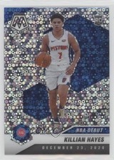 2020-21 Panini Mosaic NBA Debut Fast Break Silver Prizm Killian Hayes #270 0nr3