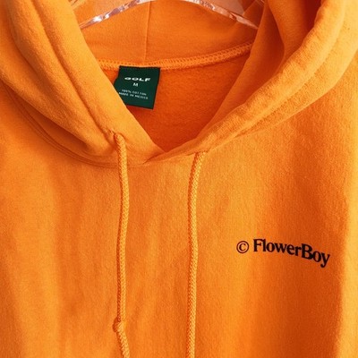 Golf Wang Flower Boy Save The Bees Hoodie Mens Medium Orange Tyler