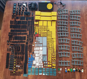 Rare LEGO 90's Vintage TRAIN CARGO RAILWAY 4559 Complete Tested Works PLS READ