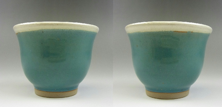 o5034,JPN,Ushinoto Wear, Emerald green glaze green tea