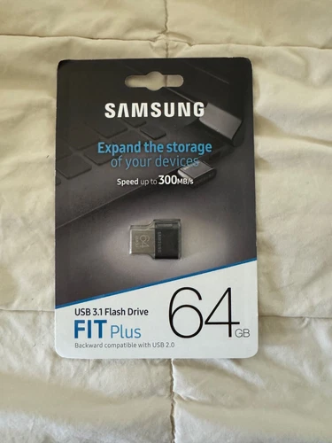 Samsung Fit Plus 64GB USB Flash Drive - MUF-64AB/AM