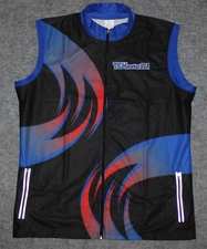 nwt TEXMARKET GILET ATLANTA WIND BLOCK BIKE VEST Packable Cycling sz L Vest