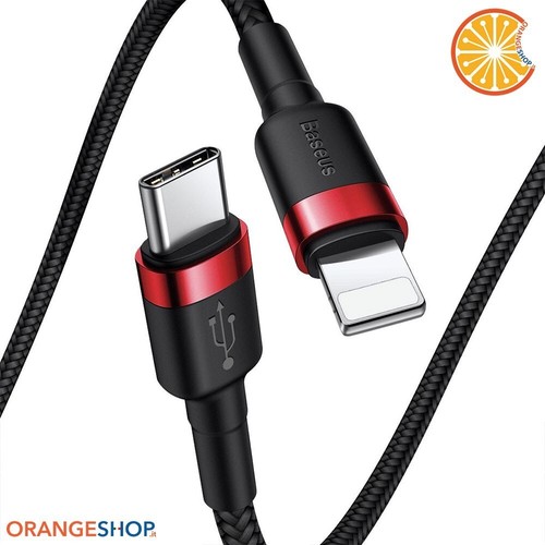 Cavo Baseus Cafule da Type C a IP per iPhone X Apple PD 18W 1m - Foto 2 di 11