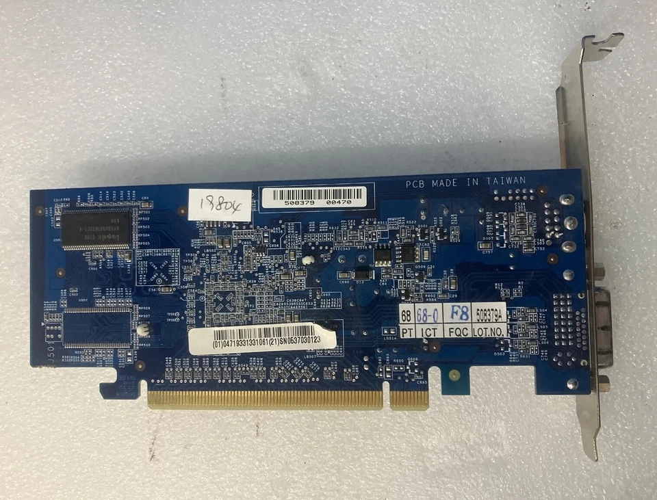 ~GIGABYTE NVIDIA GeForce 6200 GV-NX62TC256DS PCIe 256MB DVI S-Video Graphic Card - Image 4 of 4