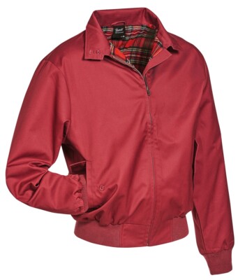 BRANDIT Jacke Bomberjacke Herren mittelschwer Lord Canterbury Bordeaux