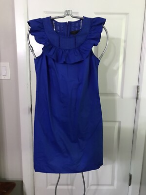 j crew royal blue dress J CREW ROYAL BLUE DRESS SZ 14