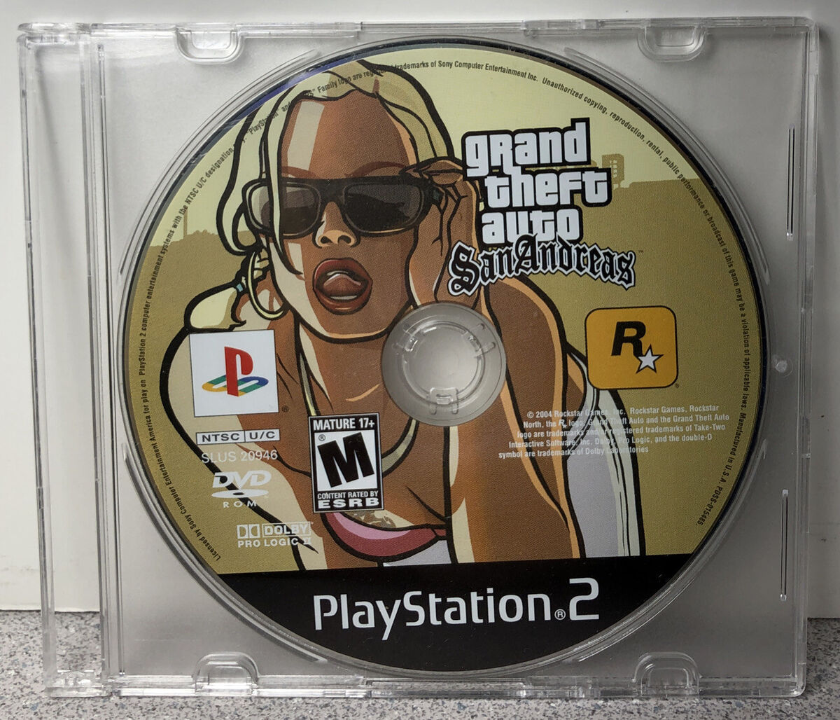 Grand Theft Auto - San Andreas [SLUS 20946] (Sony Playstation 2