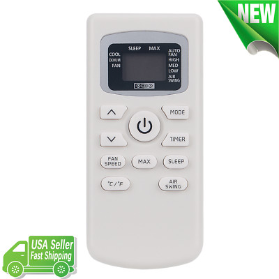New BPACT12WT Replace Remote Control for Black Decker AC Air Conditioner