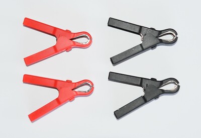 4 Stück Ladeklemmen, Batterieklemmen, Polzangen