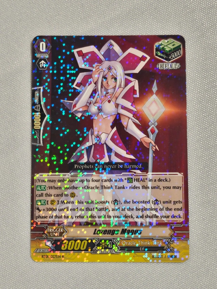 Cardfight!! Vanguard: Lozenge Magus - BT01/027EN R Rare Holo CCG Card LP Cardfight!! Vanguard: Lozenge Magus - BT01/027EN R Rare Holo CCG Card LP