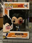 Funko Pop! Metallic Vegeta 10 Scouter Dragonballl Z No Sticker Sdcc Exclusive