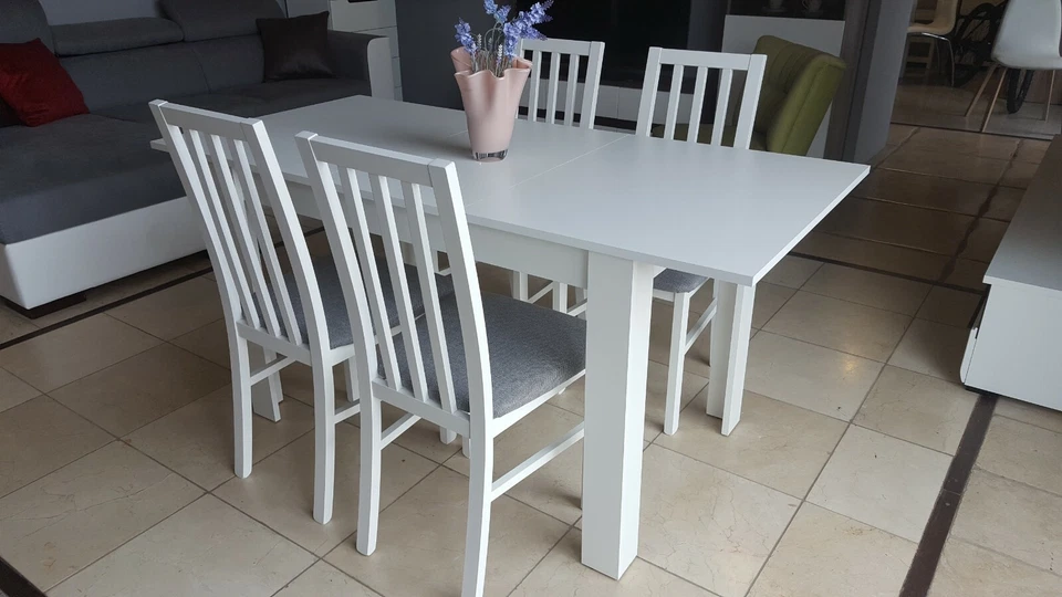 Ramen midi extending dining table, modern, solid, high quality, perfect size 120 - Image 3 of 4