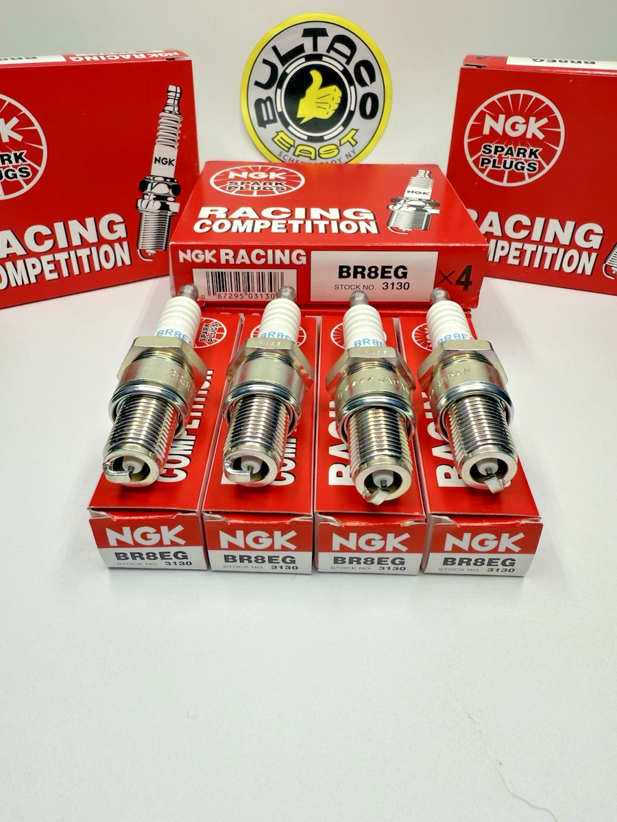 K！ GENUINE NGK (4-Pack) Spark Plugs BR8EG (Stock # 3130) | eBay