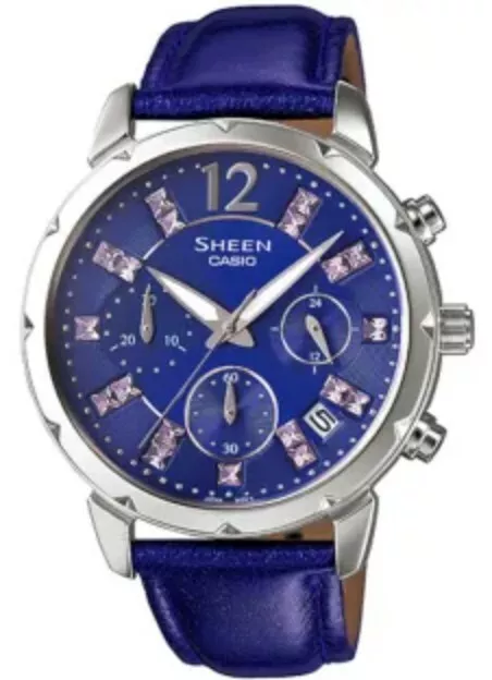 Sheen sales casio swarovski