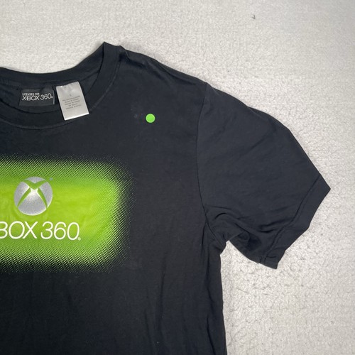Maglietta Xbox 360 Vintage Uomo M Nera Console Videogiochi Promo 2009 Microsoft Tee - Foto 2 di 10
