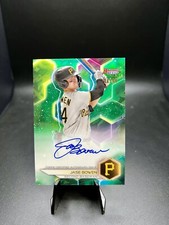 Jase Bowen 2023 Topps Bowman’s Best Baseball Auto Green /99 Pittsburgh Pirates