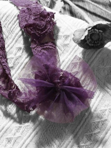 Baby Girl Lace Flower Bodysuit & Headband Dress Photography Prop Set 0-1 Month - Picture 27 of 35