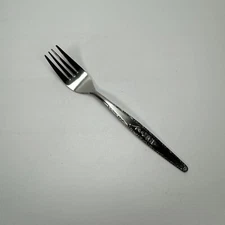Stylecraft Stainless Japan T&N Rose Satin Handle Silverware Fork Flatware
