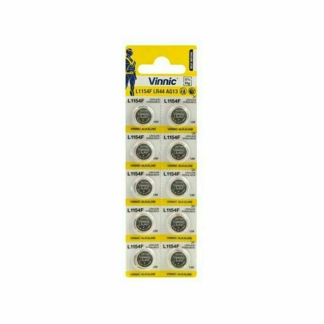Vinnic L1154F Coin Cell/Button Batteries - 10 Count for sale online | eBay