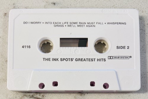 The Ink Spots' Greatest Hits (Cassette , Everest Golden Greats Records) #4116 - Picture 4 of 6