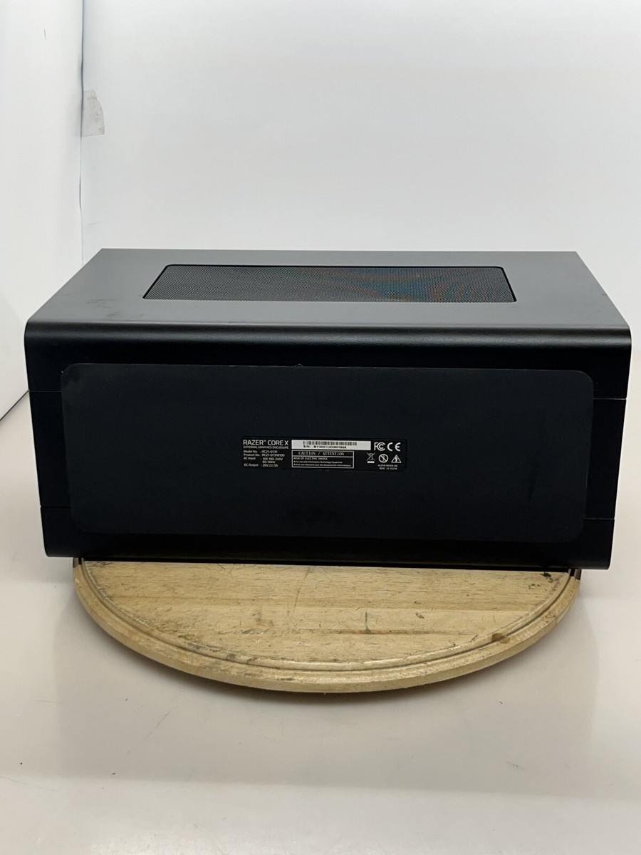 RAZER CORE X EXTERNAL GRAPHICS ENCLOSURE RC21-0131 WITH POWER