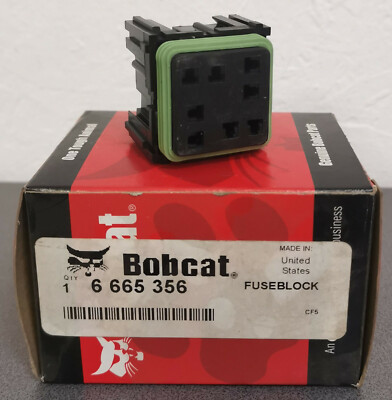 Bobcat Sicherungshalter # 6665356 Sicherung Halter Halterung Fuse holder Lader