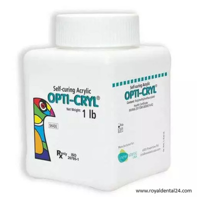 Self-Curing Acrylic MAHARY 1lb Dental Lab Material-Opti Cryl