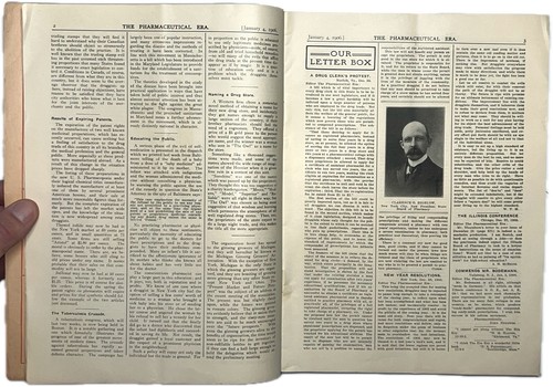 1906 PHARMACEUTICAL ERA NEW YORK MAGAZINE COCA COLA COCAINE OPIUM VOL XXXV NO 1 - Picture 7 of 16