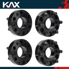 (4) 1.5" 6x5.5 M14x1.5 Wheel Spacers 78.1mm Hubcentric for Chevy Silverado GMC 