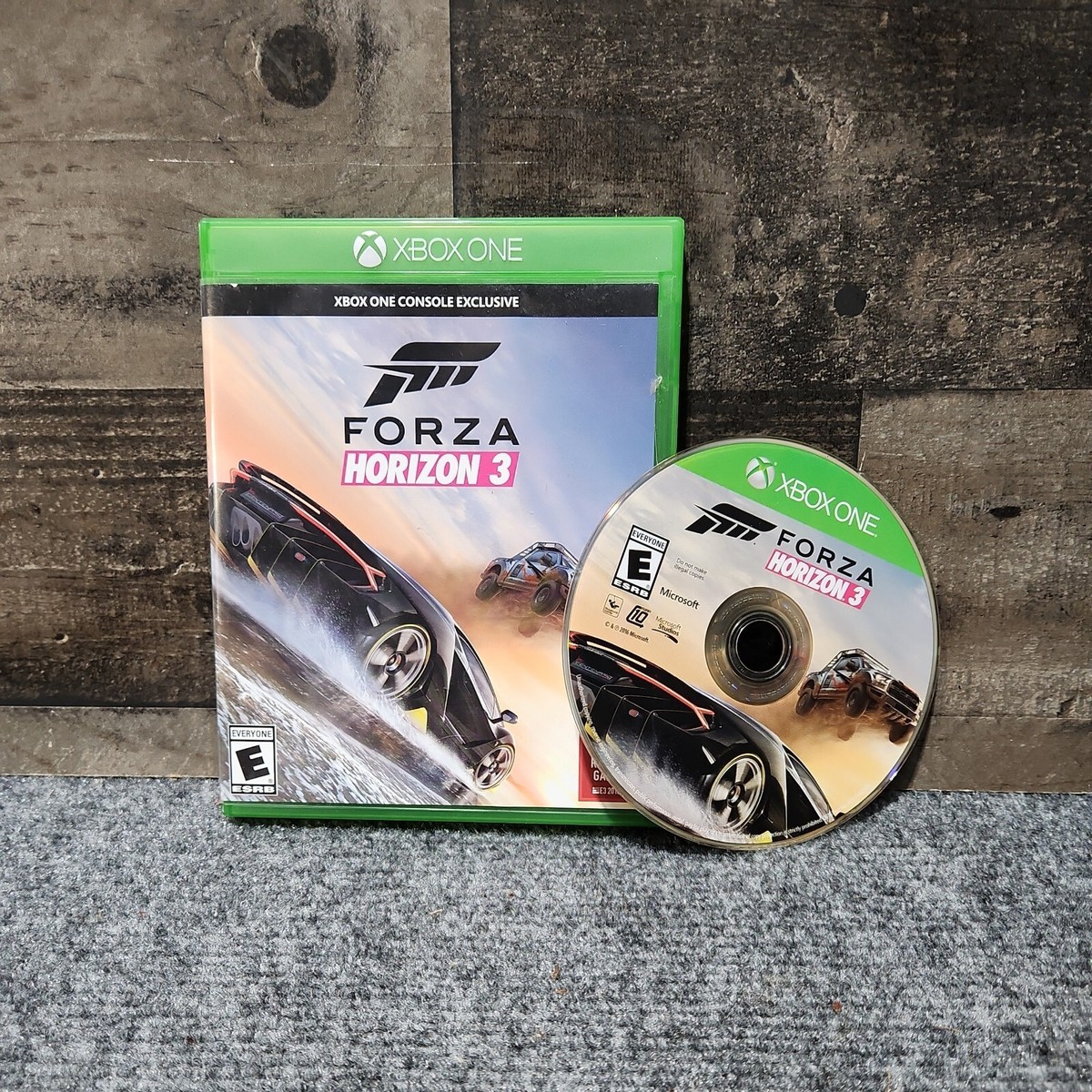 Microsoft Forza Horizon 3 Xbox One FORZA3 Racing Game Exclusive no