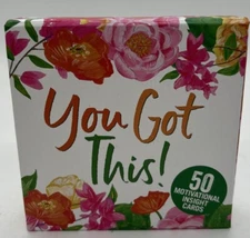 You Got This! Insight Cards inspire motivate  4x4” Desk Work Peter Pauper Press