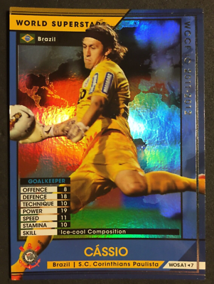 CORINTHIAN SUPER CAMPEÕESSérgioConceição 2011-12 Panini WCCF World Superstars Cassio Corinthians Brazil